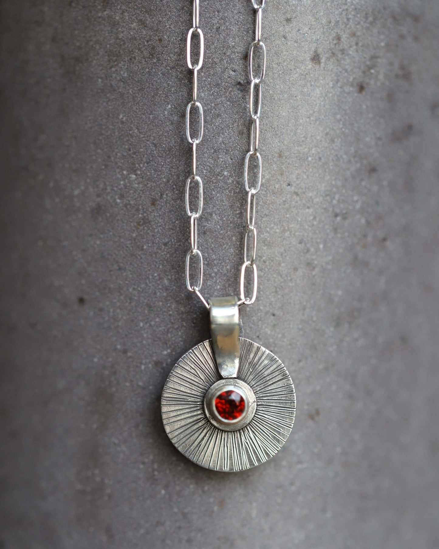 Garnet Pendant