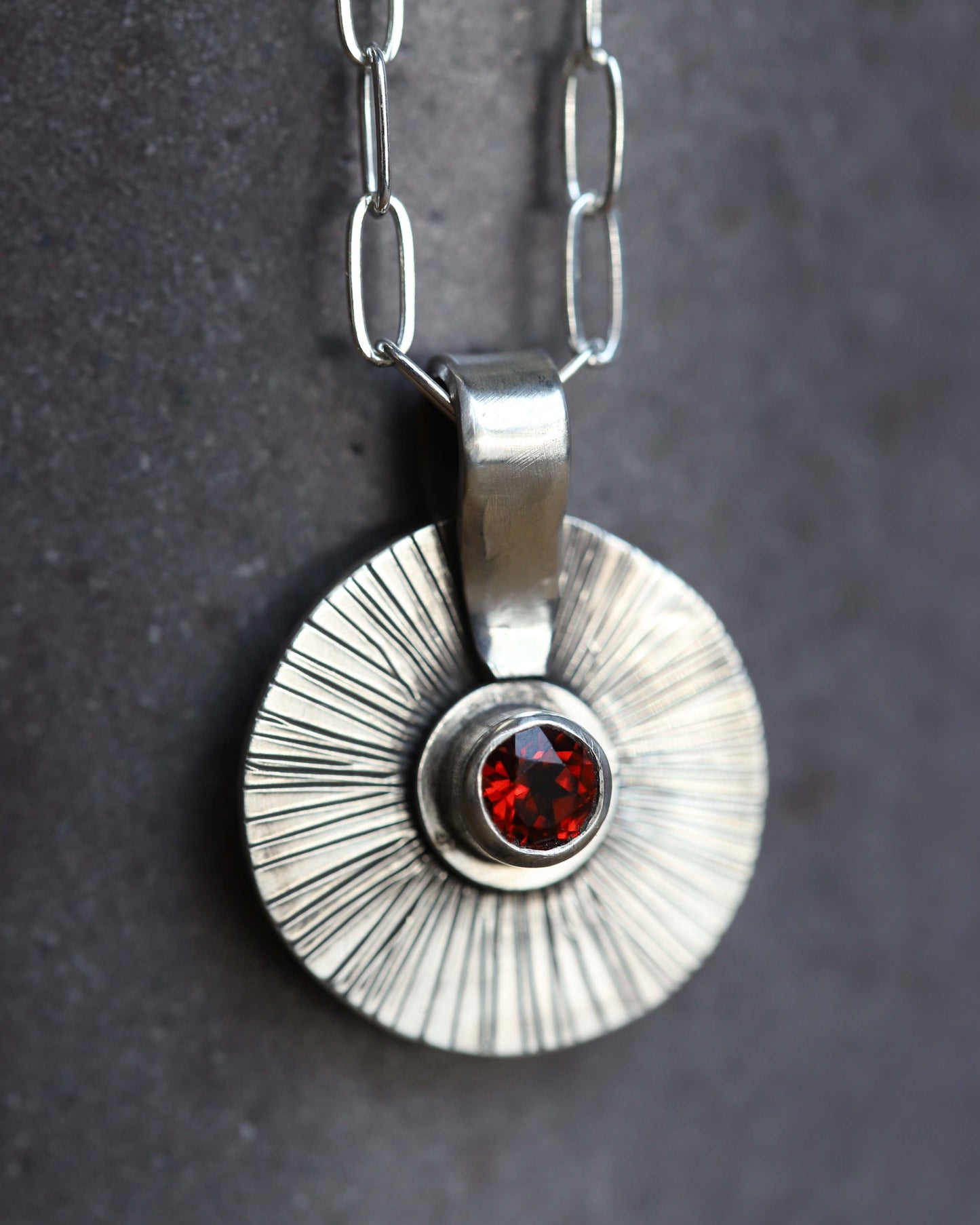 Garnet Pendant