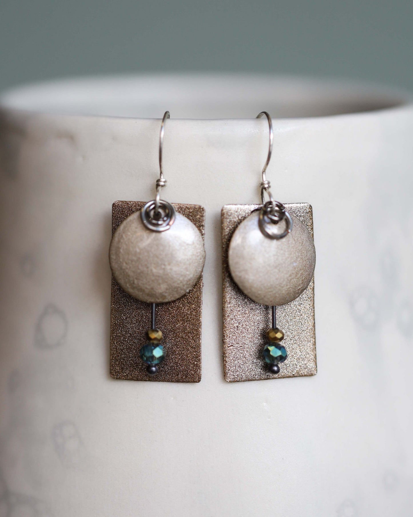 Earrings - Rectangular