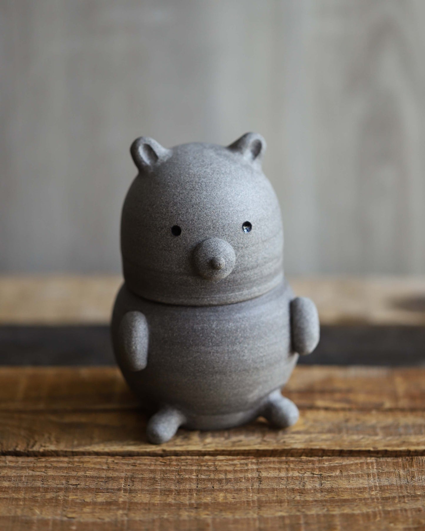 Big Grey Bear Jar