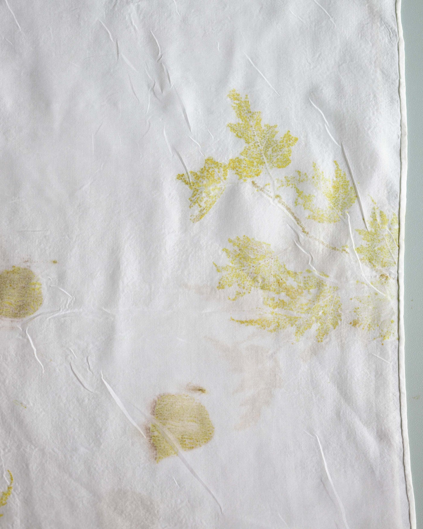 Silk Botanical Print Scarf - Hawthorn