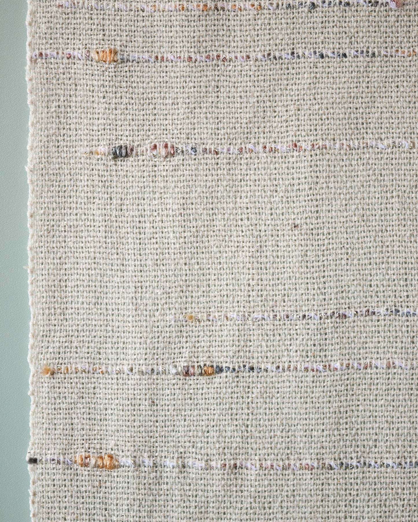 Natural Wool & Silk Scarf