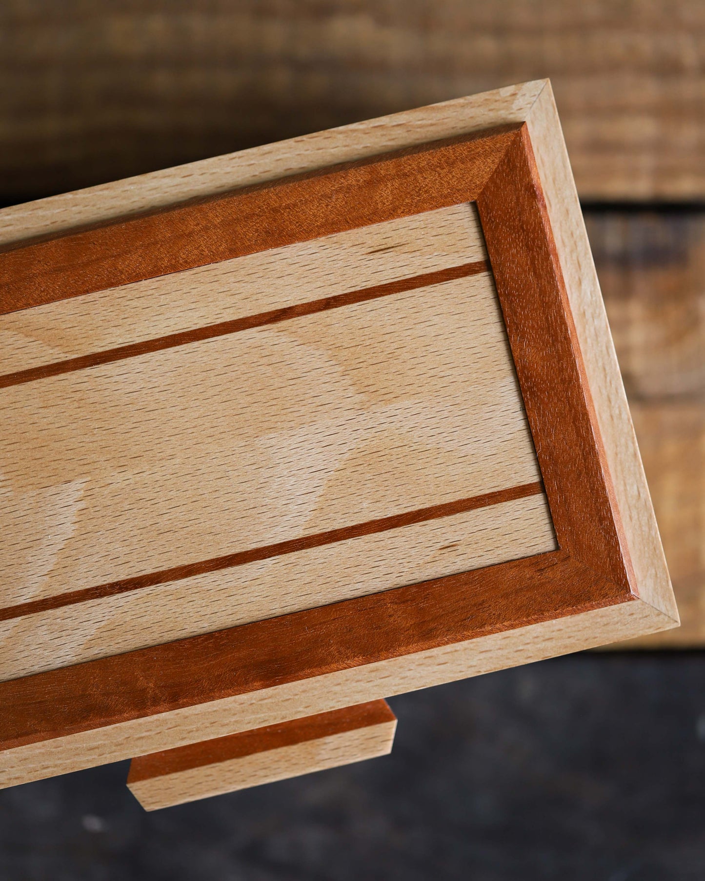 Beech Brazil Wood Jewelry Box