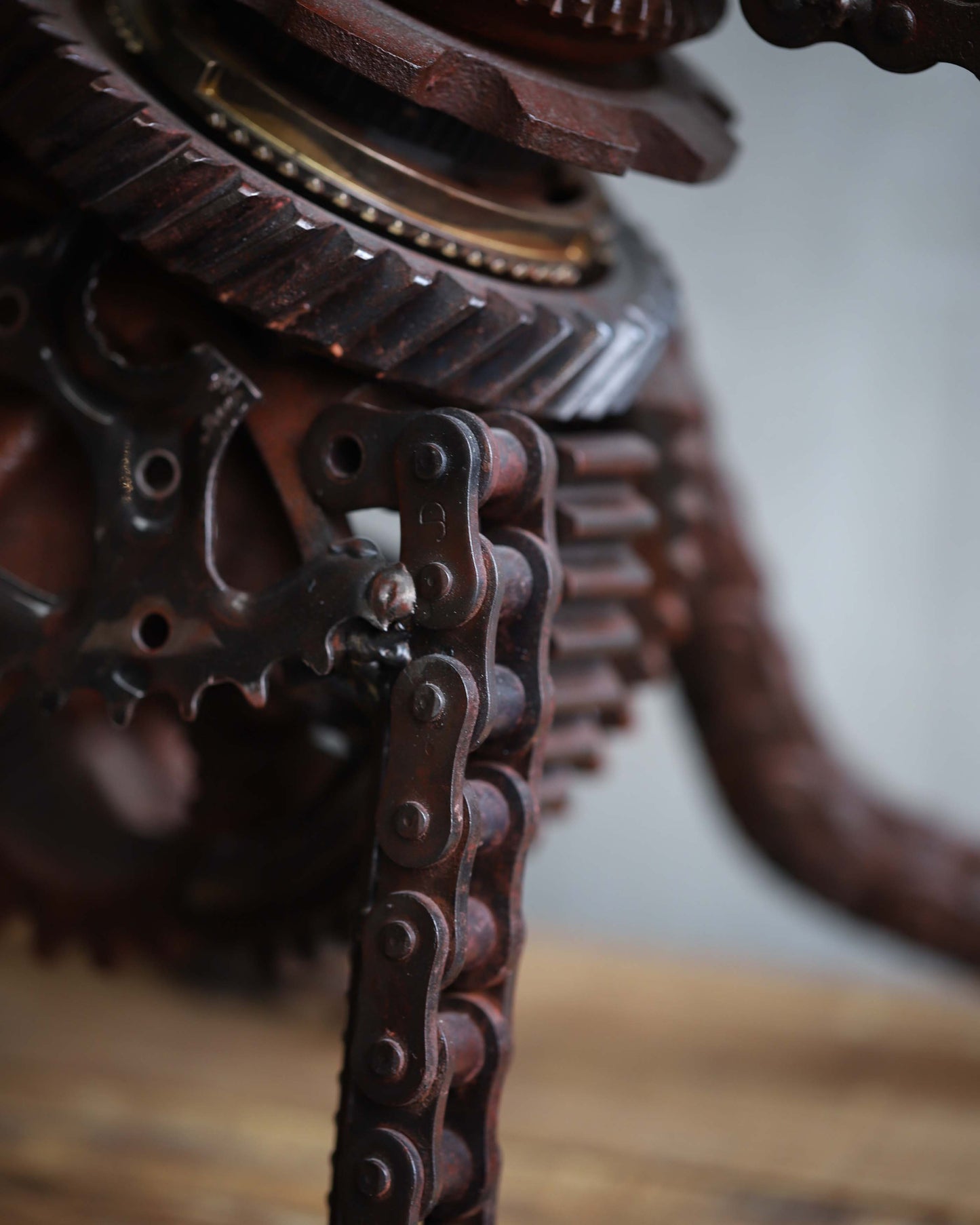 Metalwork Dog Sculpture