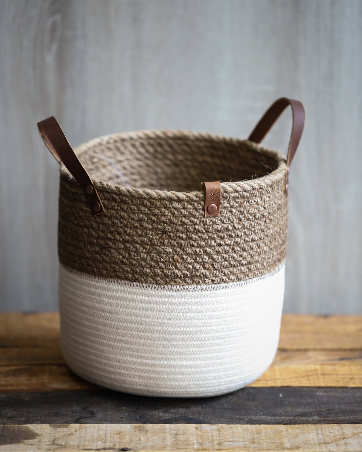 Hemp & Natural Basket