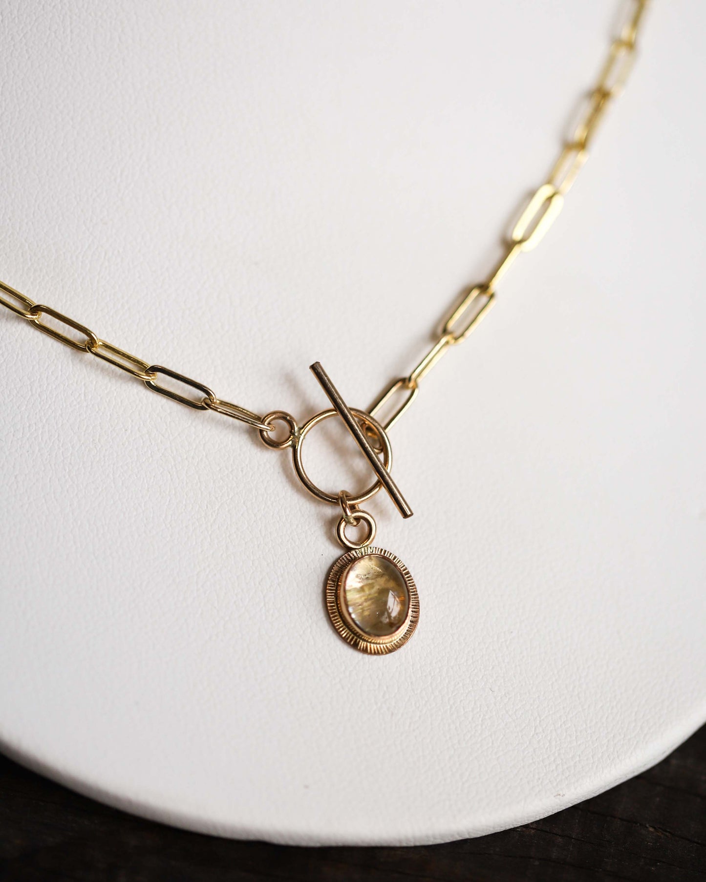Rutilated Quartz Necklace