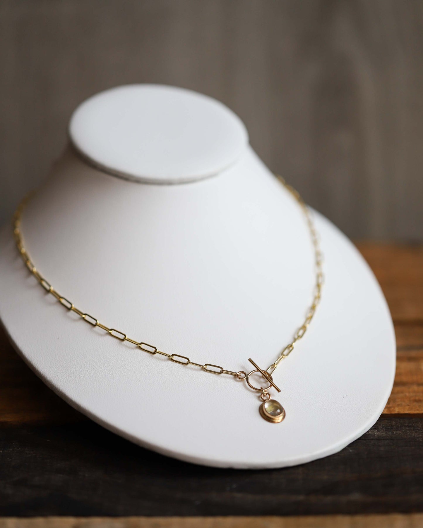 Rutilated Quartz Necklace