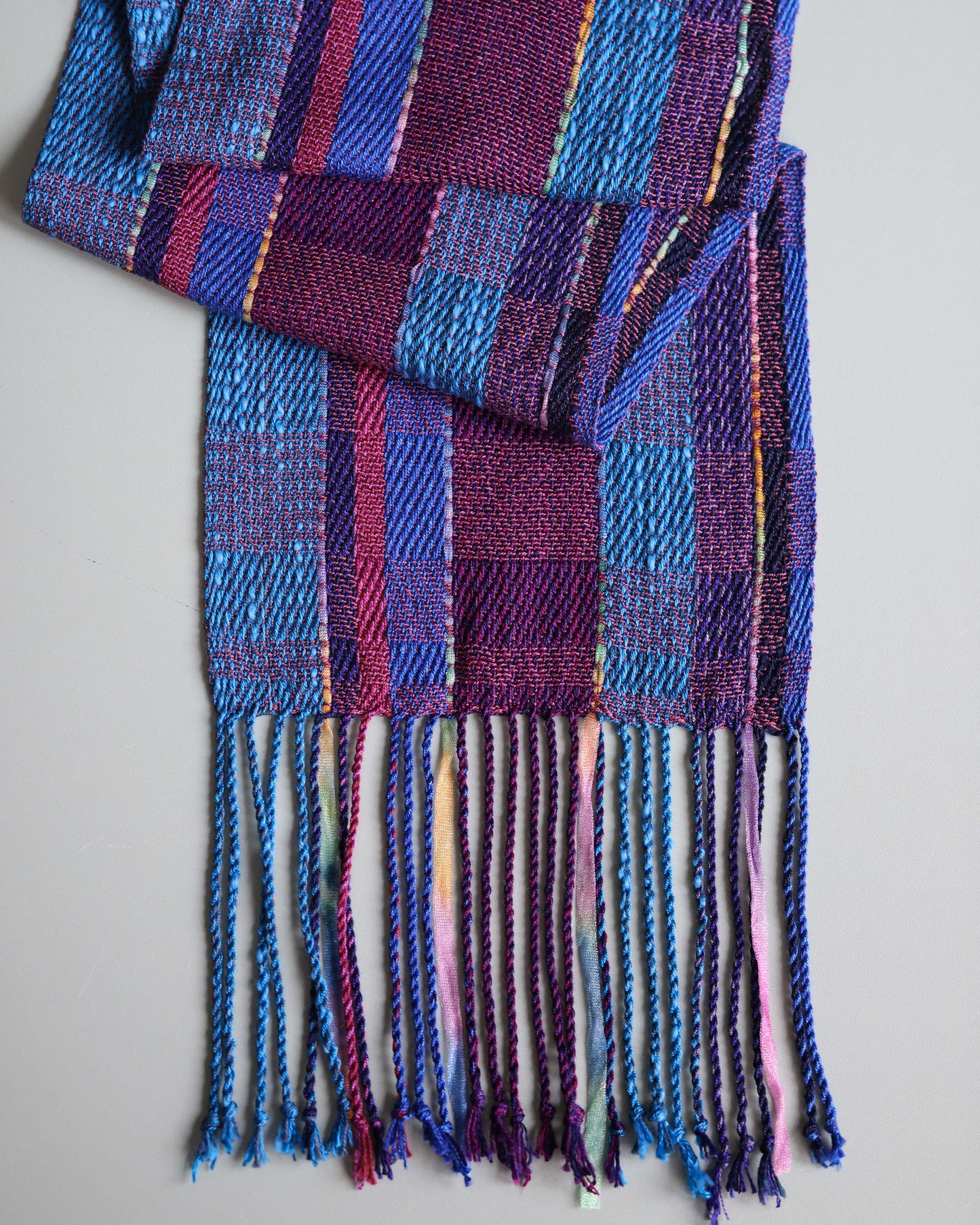 Purple Scarf - Twill/Tencel/Cotton