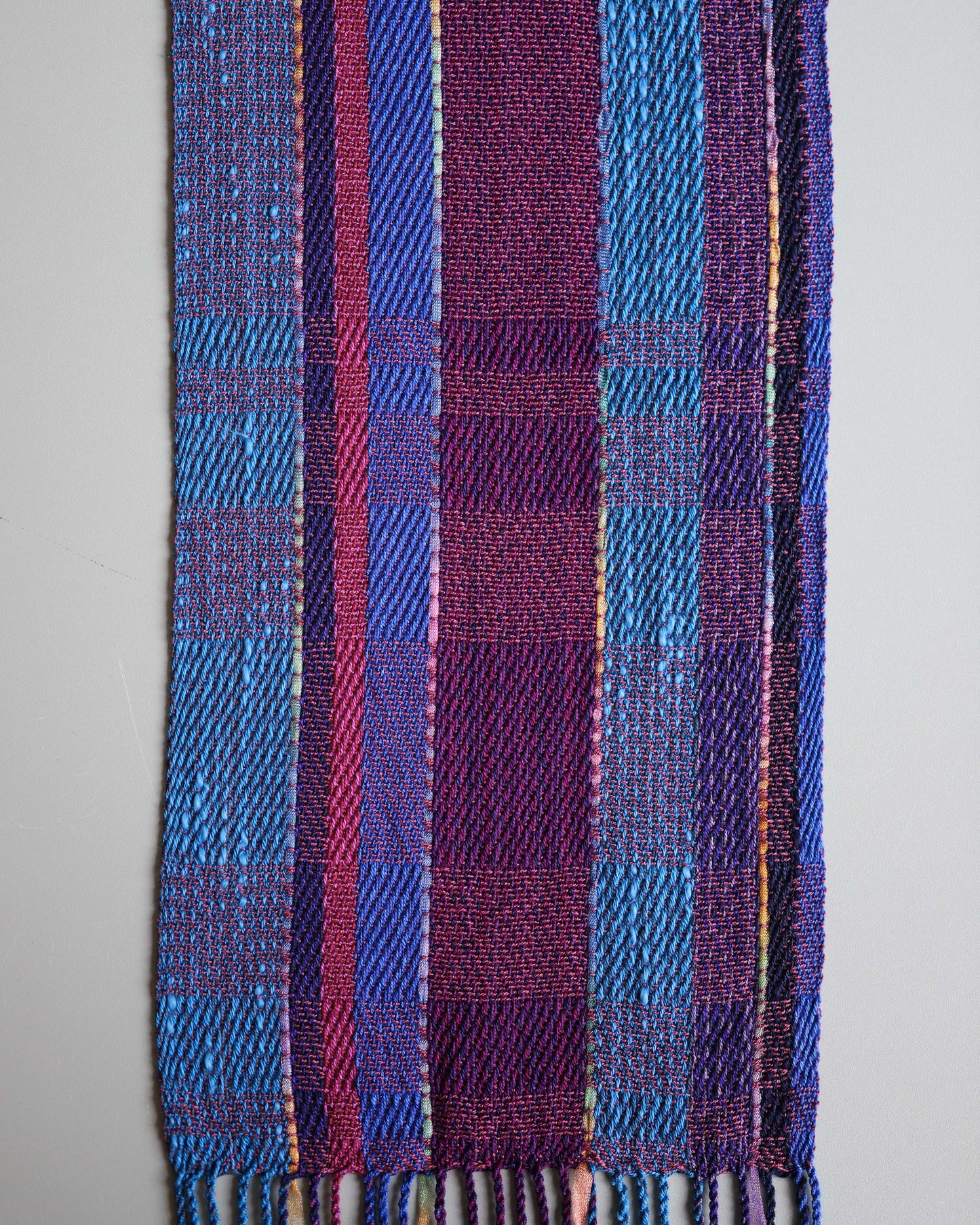 Purple Scarf - Twill/Tencel/Cotton