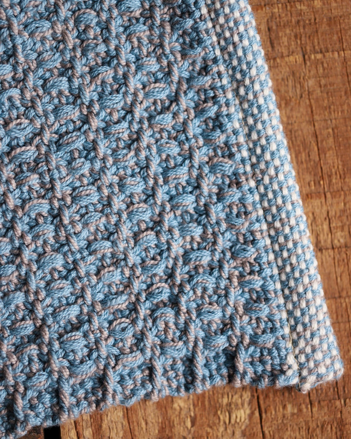 Woven Cloth - Blue