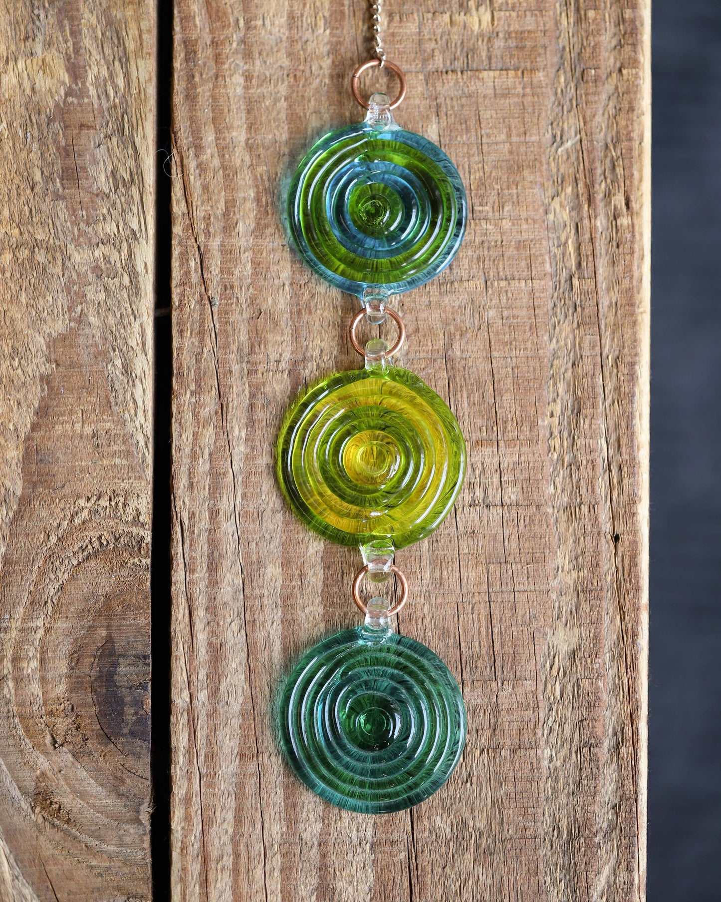 Blue & Green Suncatcher