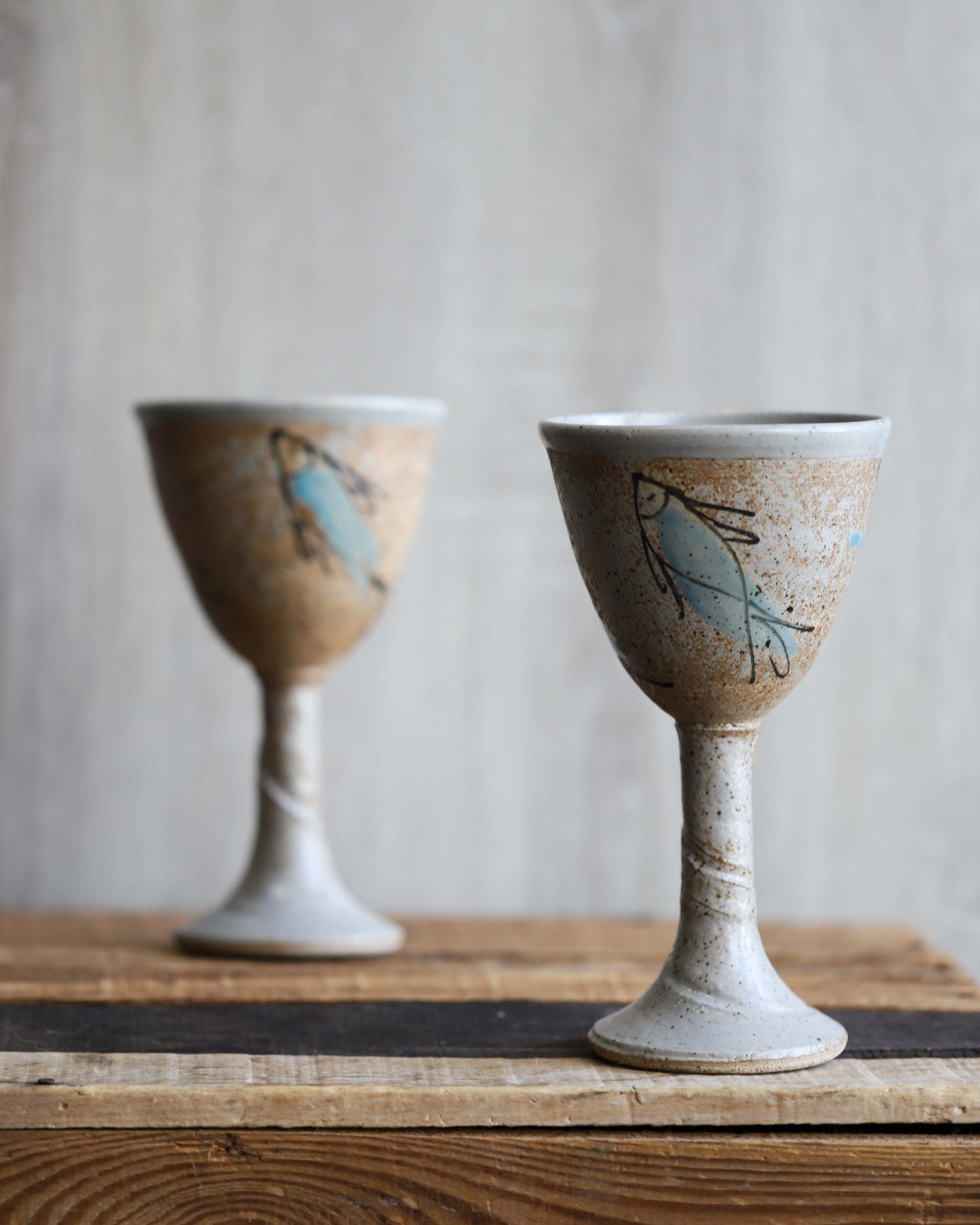 Grey Fish Goblet