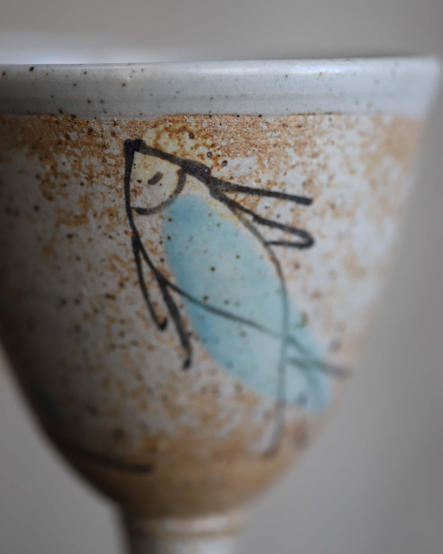 Grey Fish Goblet