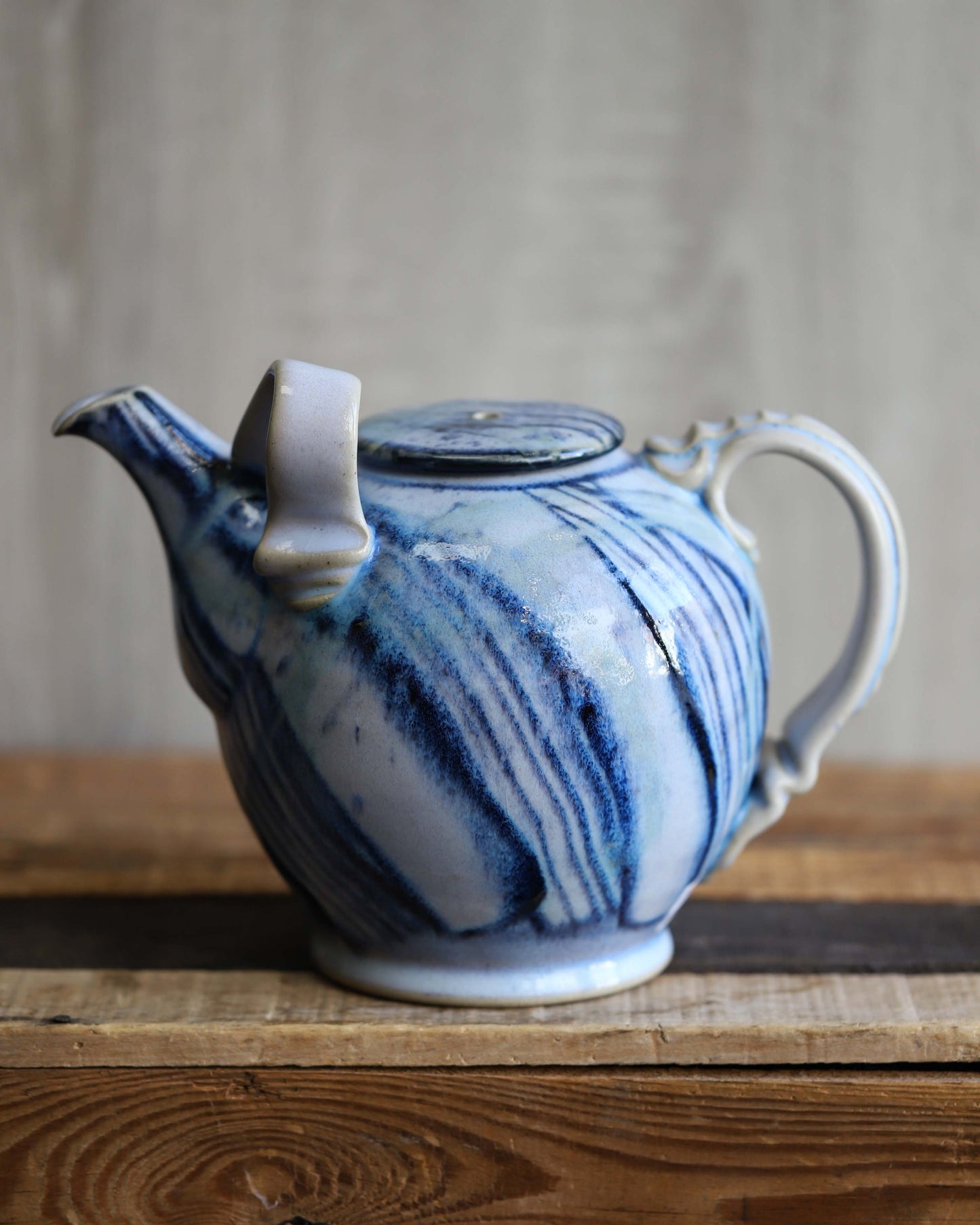 Large Bluegrass Teapot