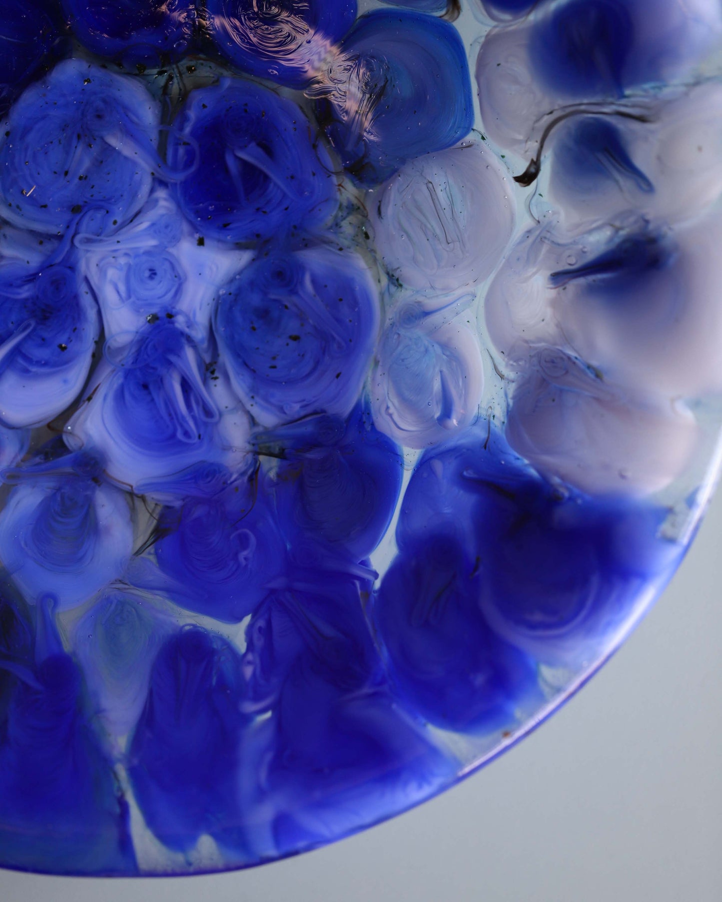 Fused Glass Blue Bowl