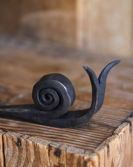 Metal Snail Sculpture