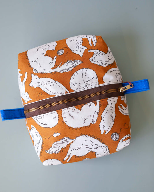 Zippered Pouch - Cats
