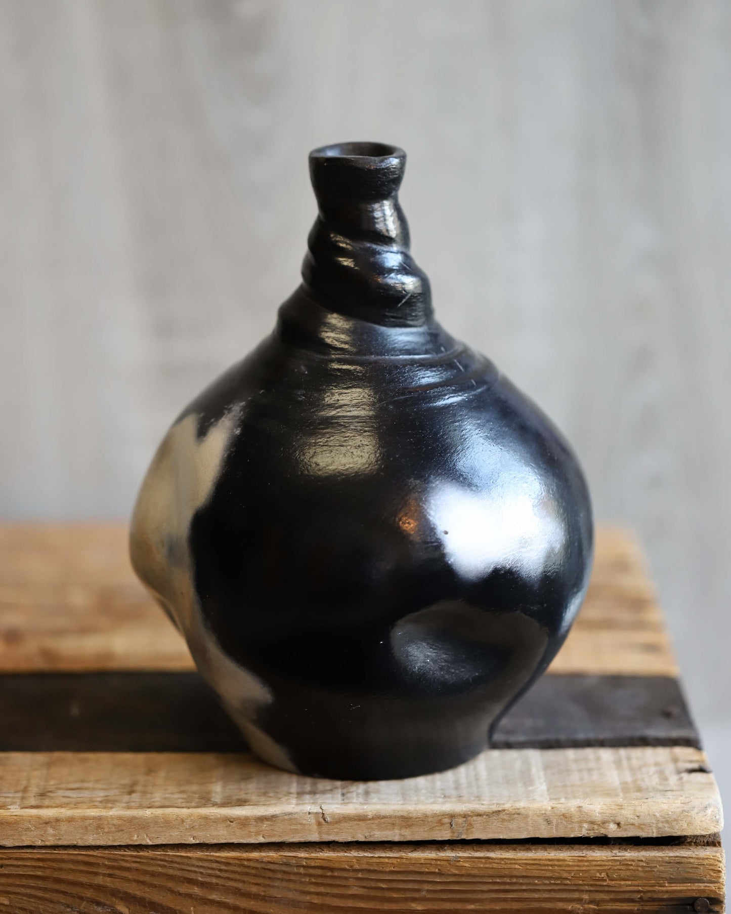 Pit Fired Vase