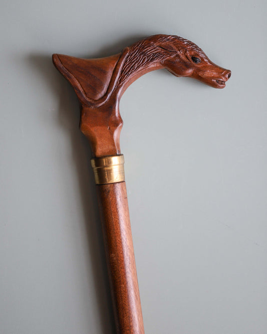 Carved Horse Cane