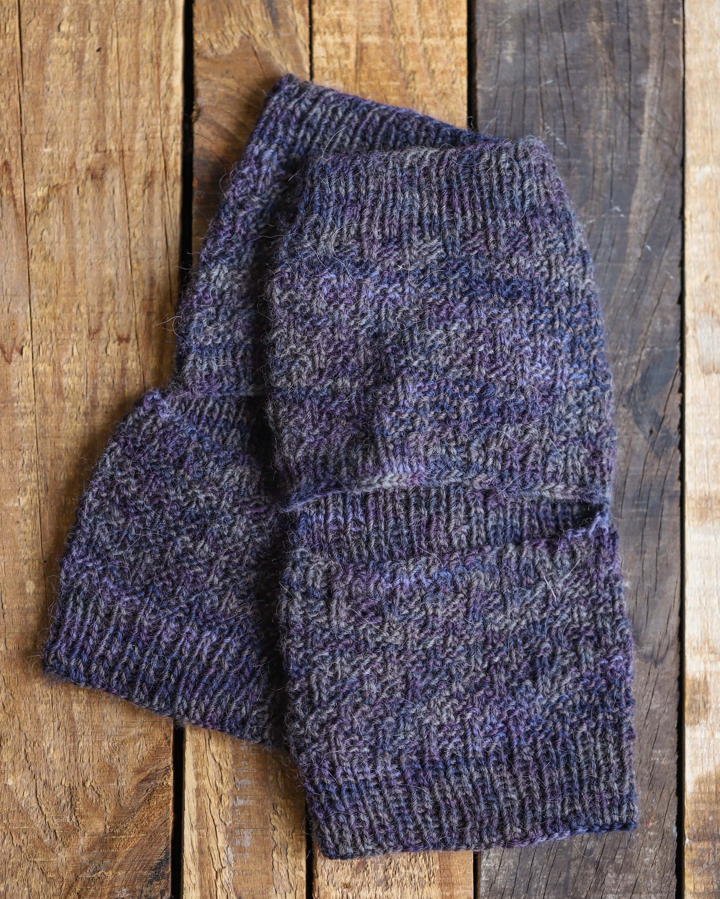 Purple Yoga Socks