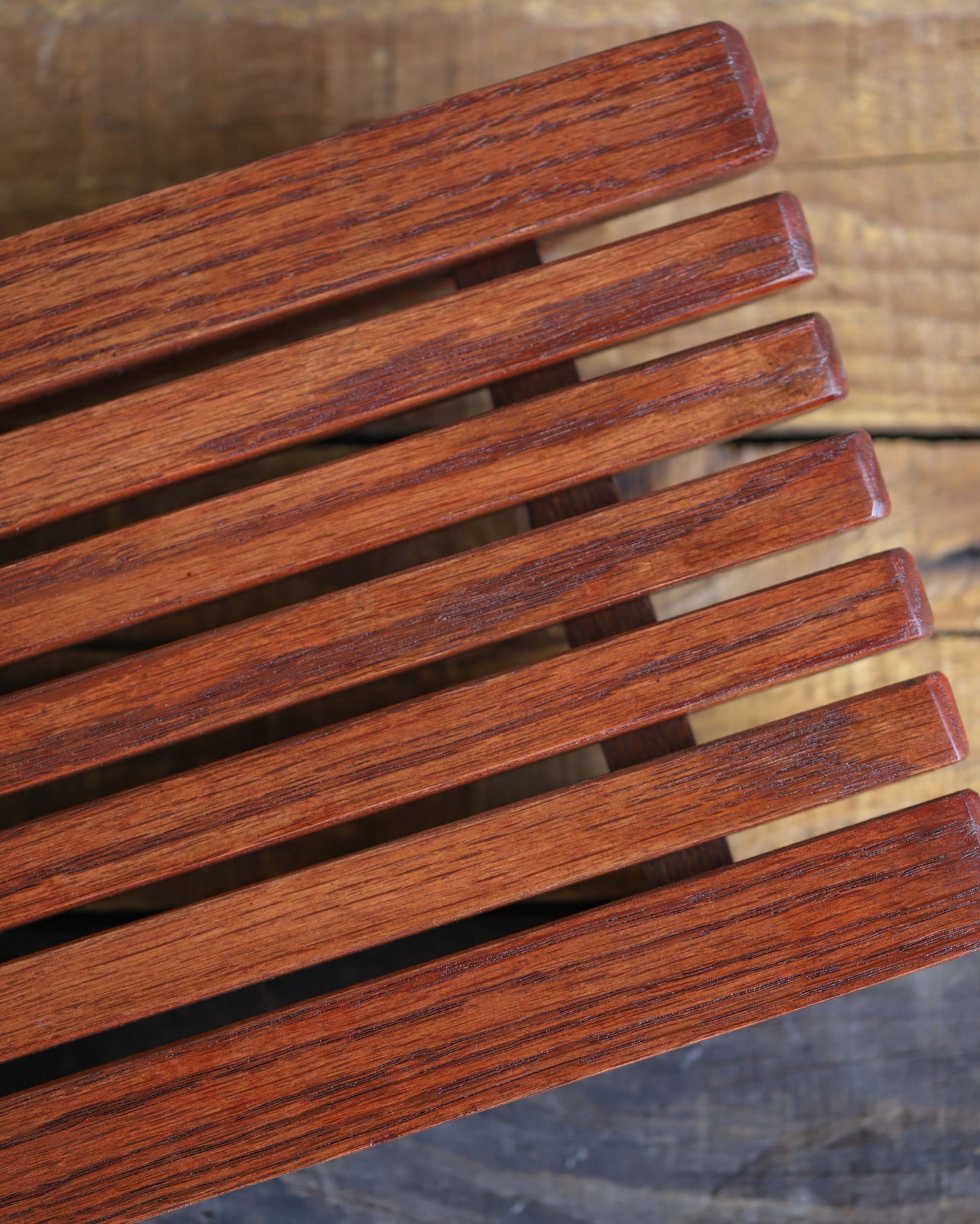 Wooden Slatted Stand