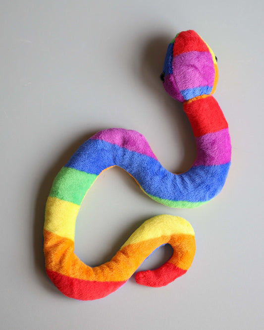 Rainbow Snake Plushie