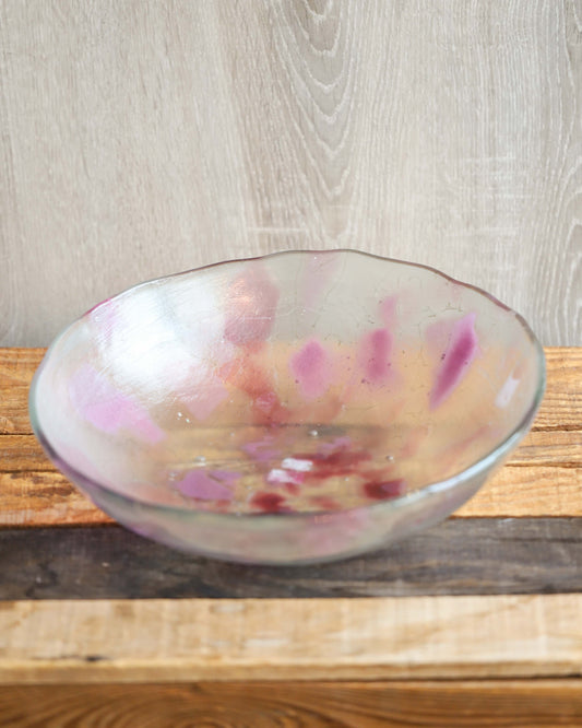 Lilac Glass Bowl