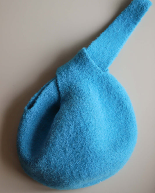 Boho Felted Knot Bag