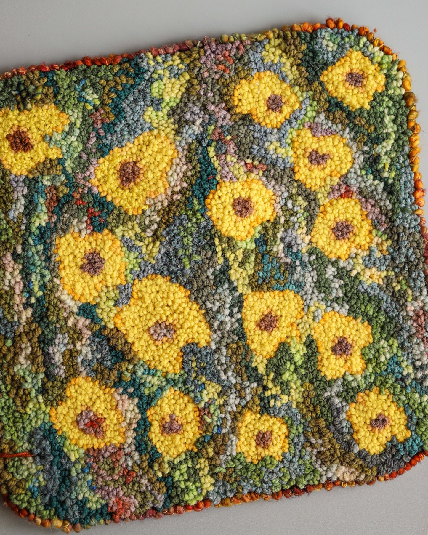 "Scattered Blossom" Chair Pad