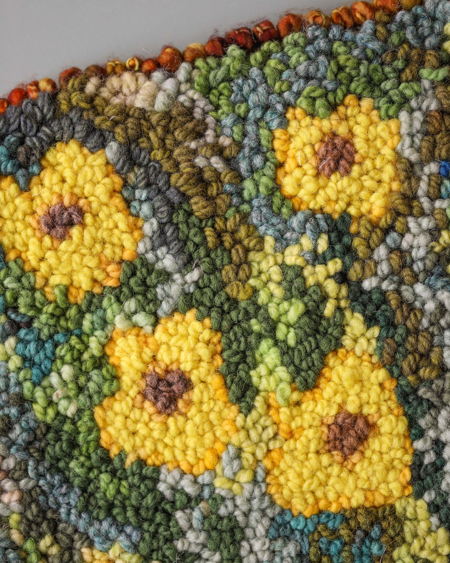 "Scattered Blossom" Chair Pad