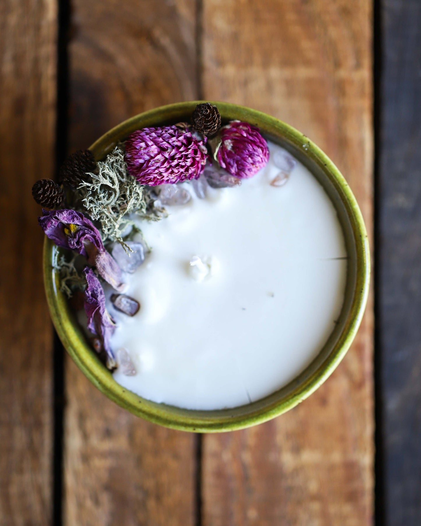 Soy Candle in Ceramic Bowl