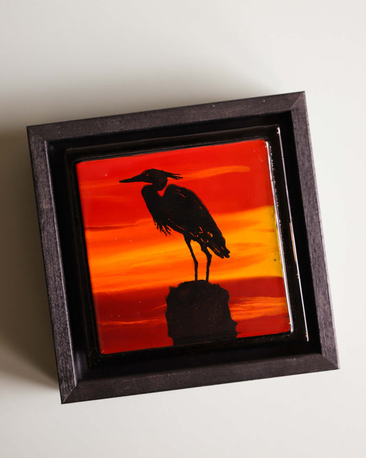 "Homage to the Blue Heron" Art Piece