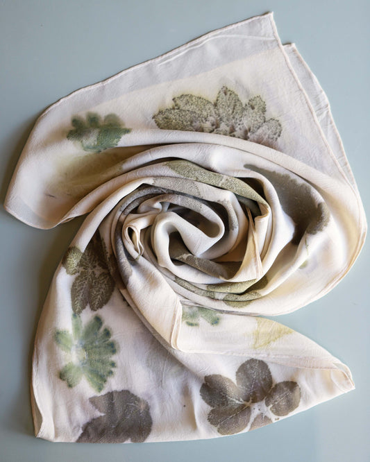 Silk Crepe Scarf