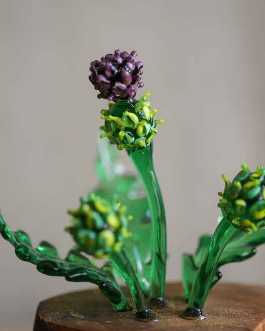 Glass Thistle Sculpture