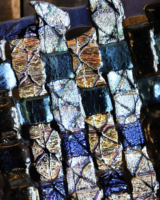 Large Woven Glass Dish