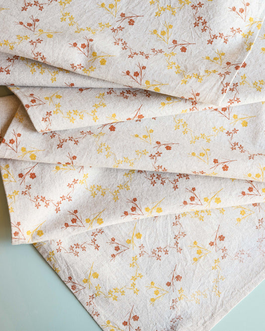 Fall Foral Table Runner