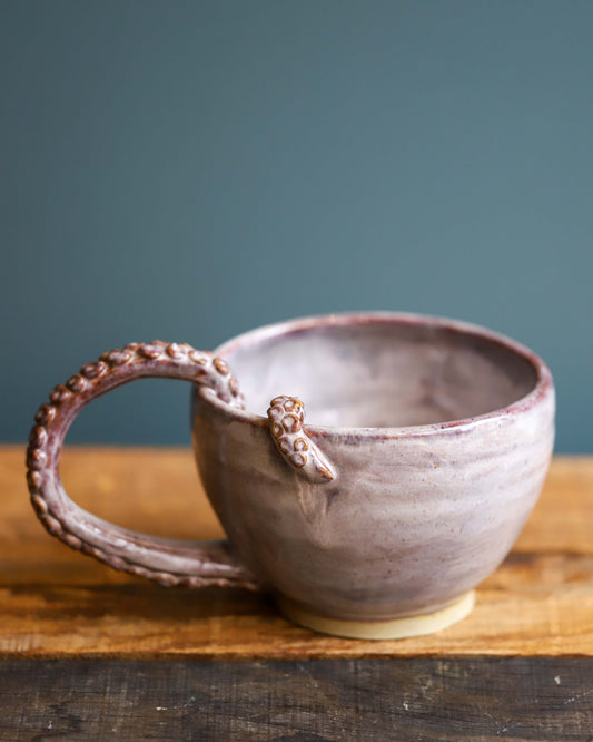 Light Purple Octopus Mug