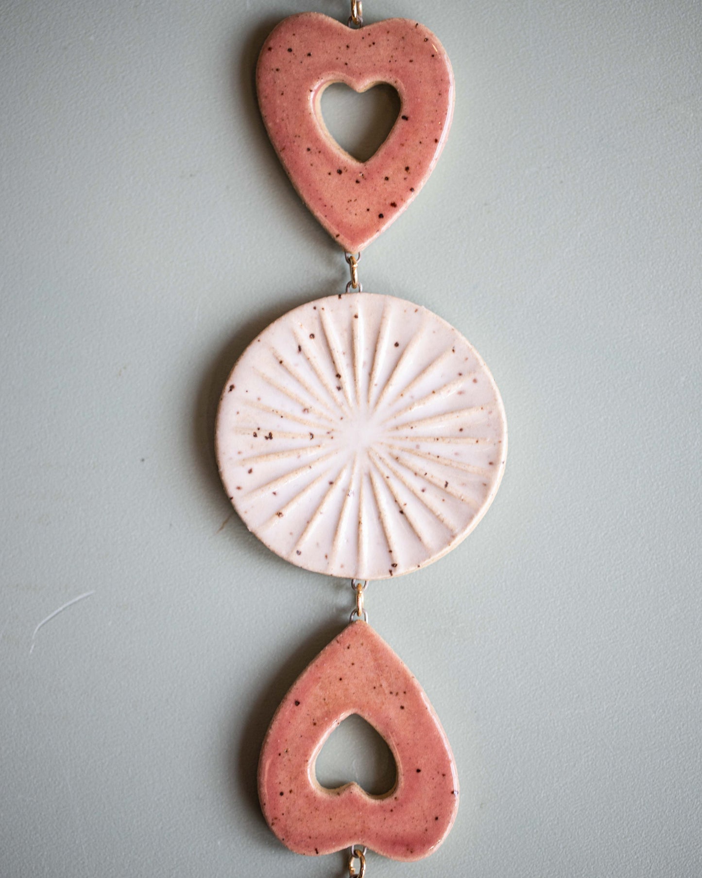Suncatcher - Hearts, 7 Piece