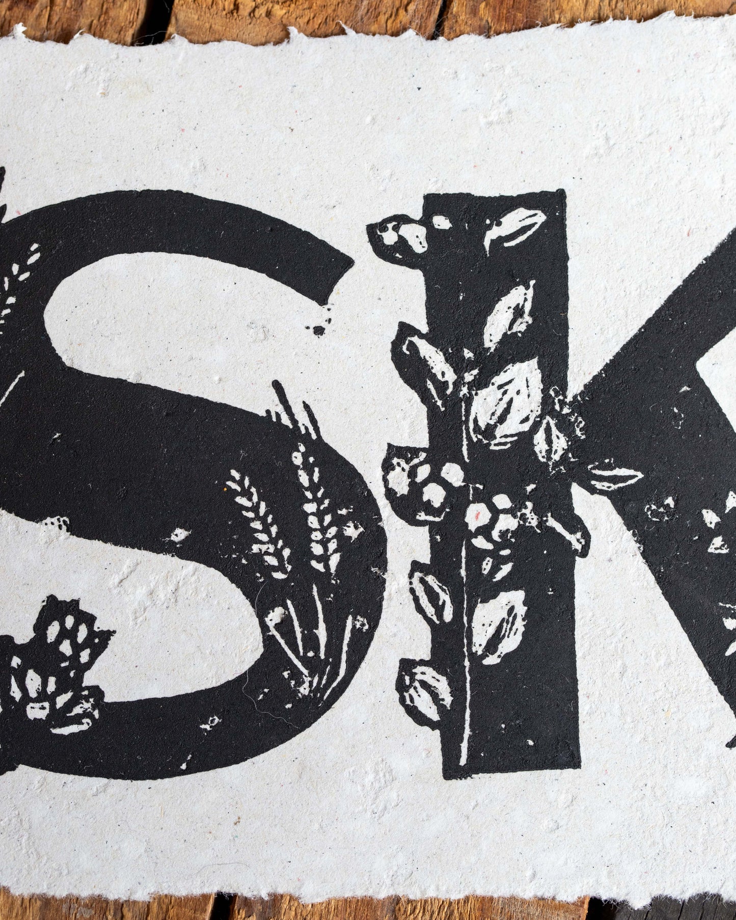 "SK" Print (Black)