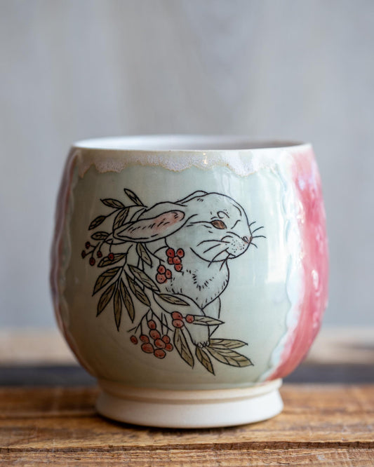 Round Mug With Bunny