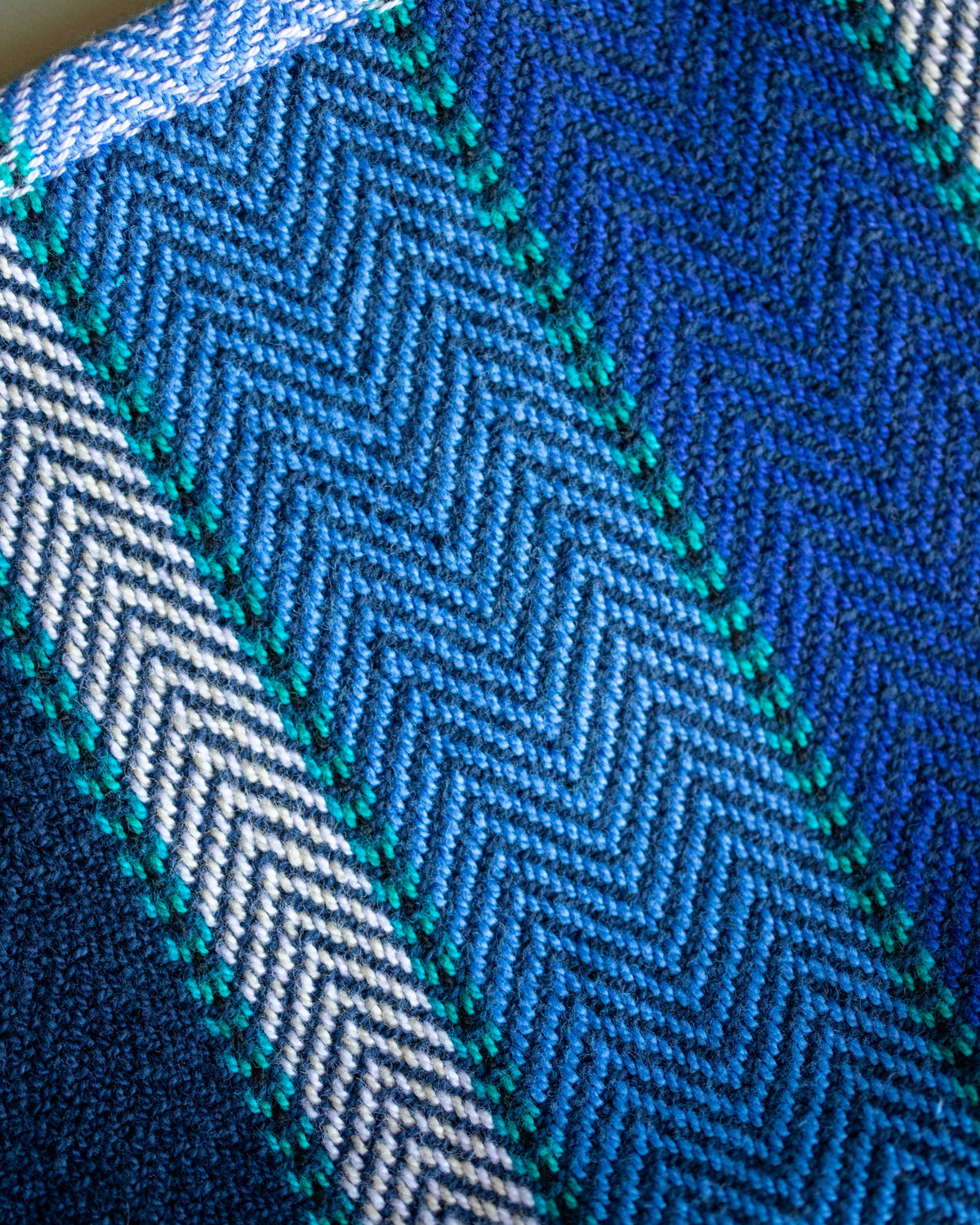 Electric Blue Towel