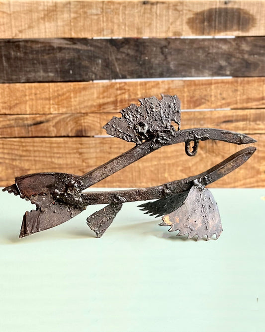 "Brown Trout" Metal Sculpture