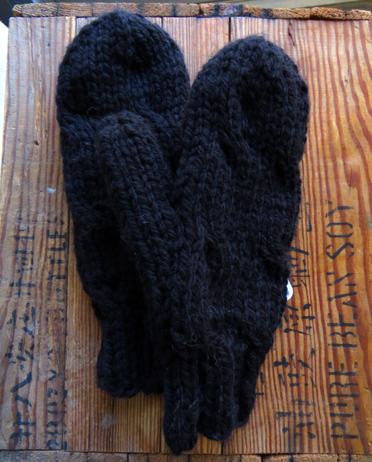 Black Mittens