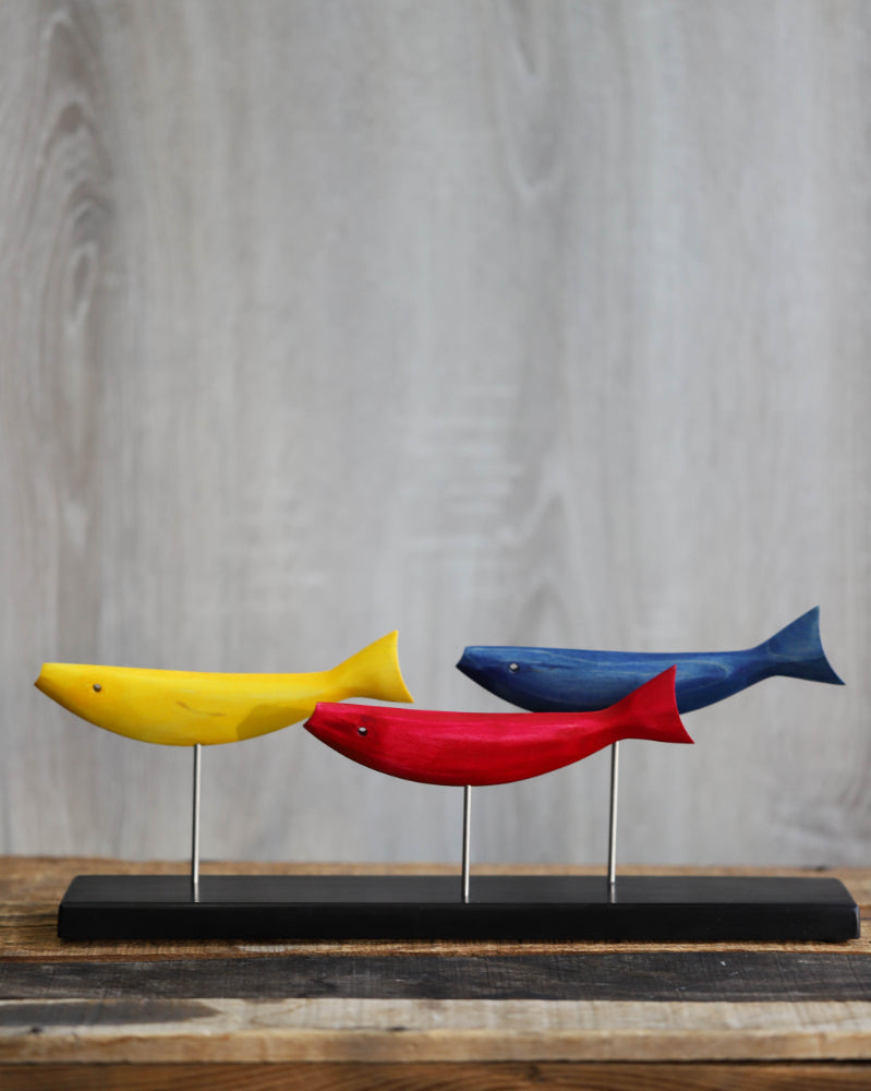 Three Fish Sculpture OL