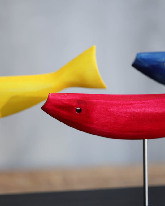 Three Fish Sculpture OL