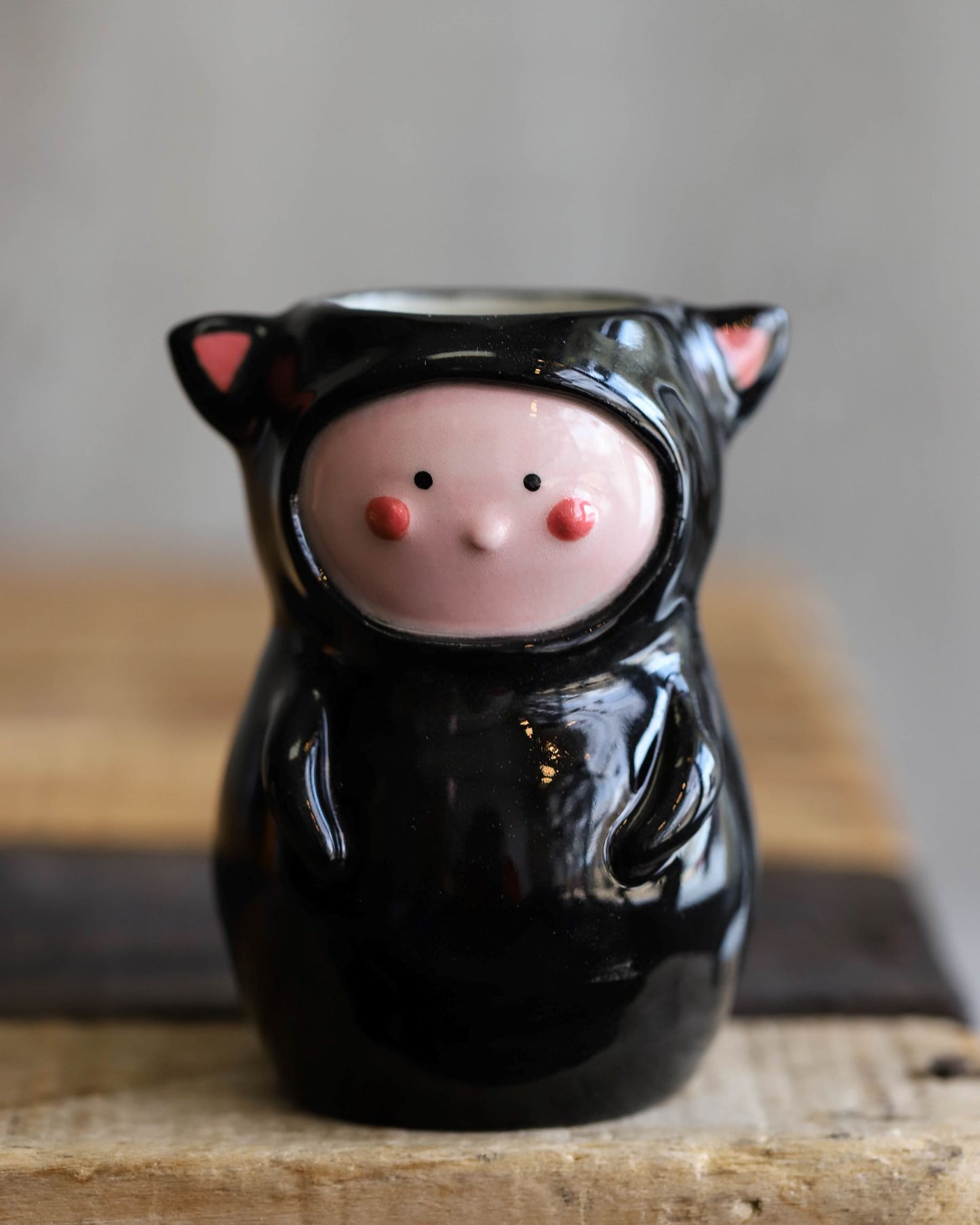 Black Cat Onesie Baby