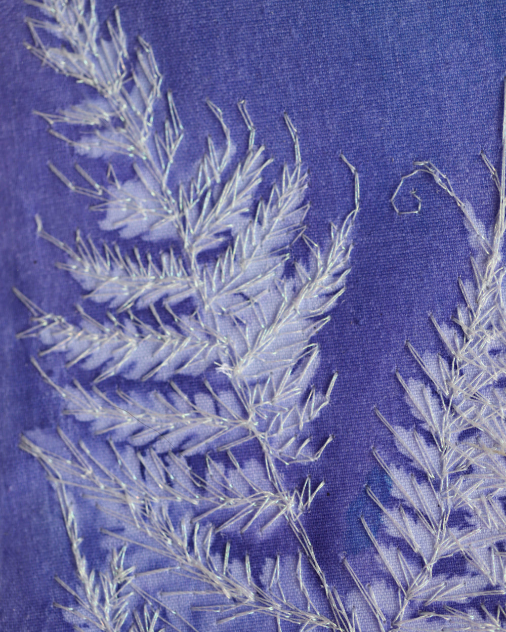 "Kitchen Window #19" Thread Painting