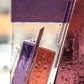 Purple Stained Glass Suncatcher