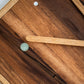 Square Wall Clock - American Walnut