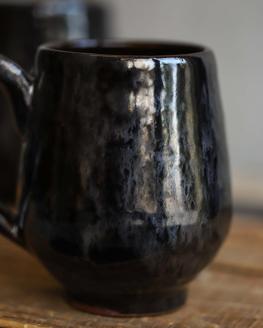 Tenmoku Coffee Mug - Medium